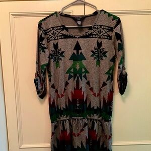 Ralph Lauren Girls Print Shirt Dress